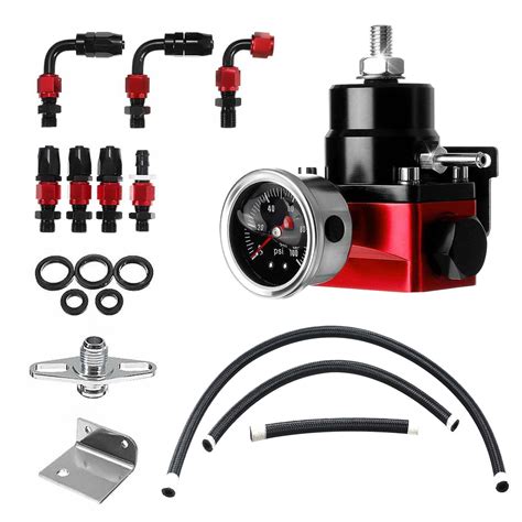 Efi Fuel Pressure Regulator Kit With Bypass Return 0 100psi ...