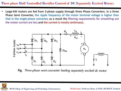 Control of DC Motors by Single Phase Converters and Three Phase ...