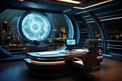 High-Tech Office Background 的图像结果