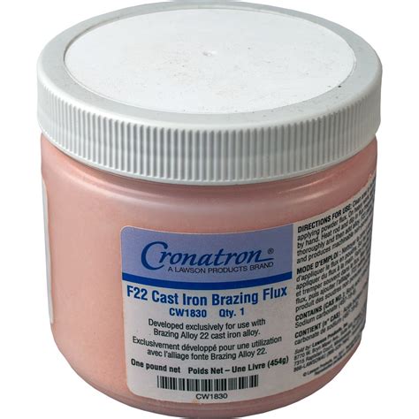 F22 Cast Iron Brazing Flux 12oz - Kent Automotive