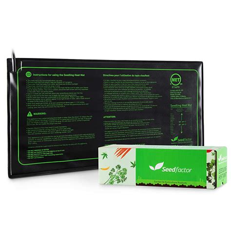 MET certified Seedling Heat Mat, Seedfactor Waterproof Durable ...