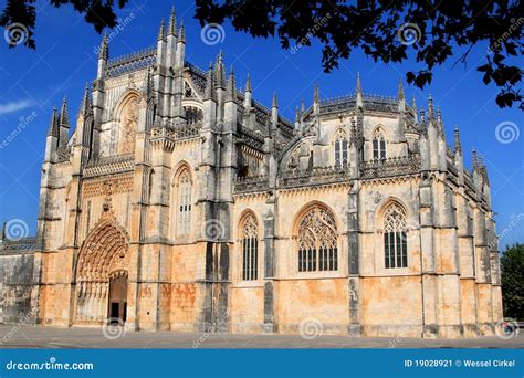 Monastery Santa Maria Da Vitoria, Batalha Portugal Stock Image - Image ...