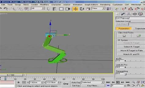 3DMAX-CAT动画层，CATMotion动画图层 - 哔哩哔哩