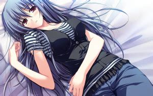 Poster Anime Girl In Black Top sl042 (Wall Poster, 13x19 Inches ...