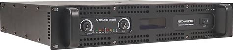 Buy Sound Town 2-Channel 1800W Rack Mountable Professional Power ...