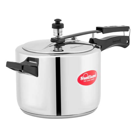 Buy Sunflame PC S50 IB Stainless Steel Pressure Cooker | 5 Litre ...