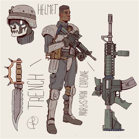 Anchorage Soldier | Fallout concept art, Fallout art, Concept art ...