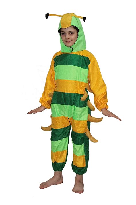 Buy Kaku Fancy Dresses Caterpillar Insect Costume -Multicolour, 3-4 ...