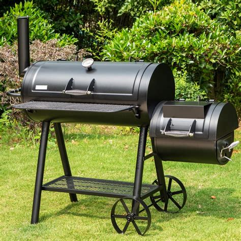 Amazon.com: Sophia & William Heavy-Duty Charcoal Outdoor Smoker Grills ...