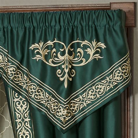 Balmoral Emerald Green Embroidered Grande Bedspread Set Luxury Bedding