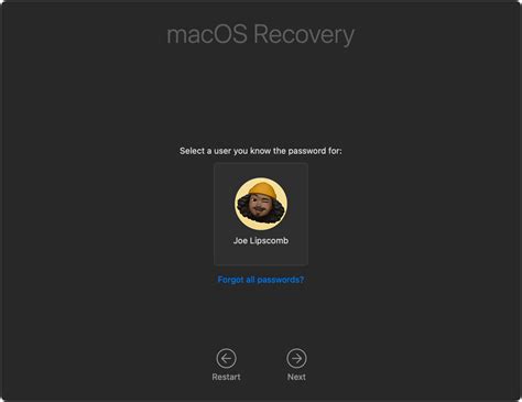 If you forgot your Mac login password - Apple Support