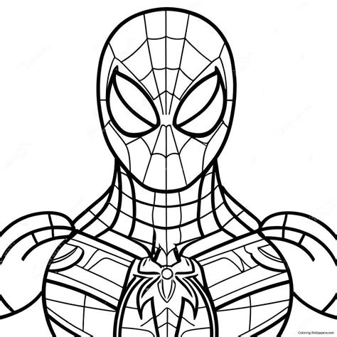Lego Iron Spider Coloring Page (58523-46310)