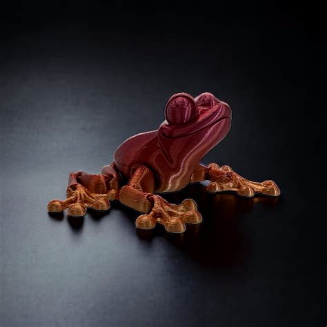 3D Printed, 3d Printed Frog, Frog and Toad Print, Frog Figure, Frog ...