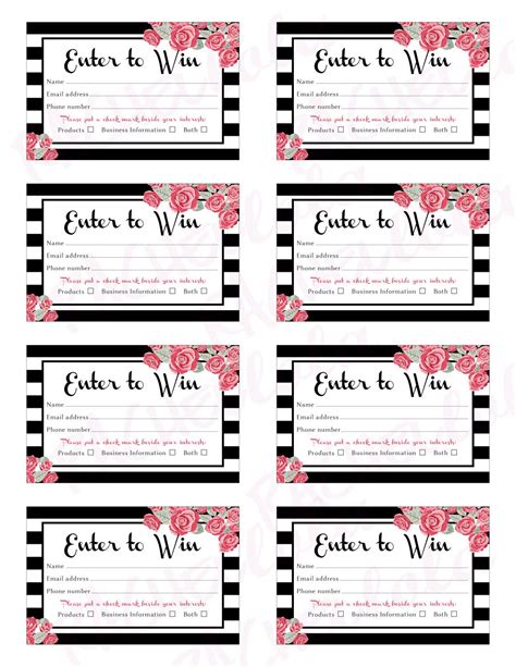 Free Printable Raffle Tickets With Stubs