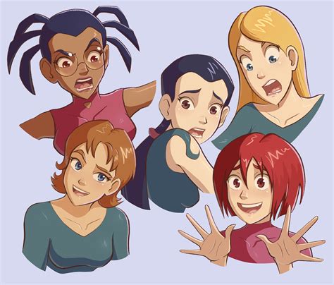 W.I.T.C.H. animated series is a thing that inspired me to draw, this ...