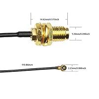 UFL to SMA M.2 NGFF U.FL to RP-SMA Female MHF4 IPX4 IPEX4 Ipex ...
