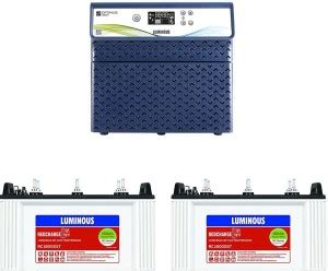 LUMINOUS Optimus 2300 24V with 2 Units of RC18000ST Tubular Inverter ...