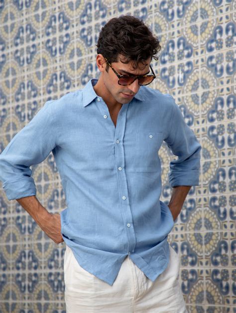 Men’s Linen Shirts | Brora Fashion