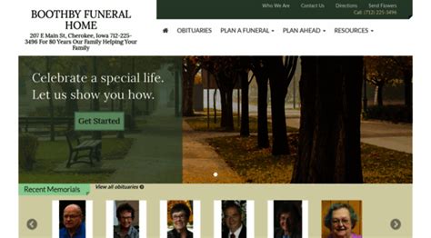 boothbyfuneral.com - BOOTHBY FUNERAL HOME : Cheroke... - BOOTHBY FUNERAL
