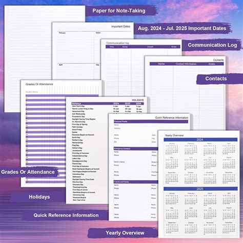 BLESWIN Teacher Planner 2024-2025 Academic Year, Aug. 2024 - India | Ubuy