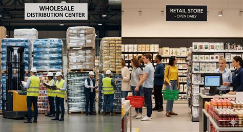 Wholesale Versus Retail