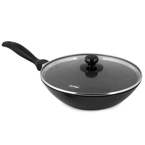 Buy Hawkins Futura Nonstick Deep-Fry Pan With Glass Lid 2L, 26 cm, 3.25 ...
