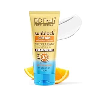 BIOFRESH HERBALS Sunblock Cream Combo Set SPF 30-120ml Moisturizer ...