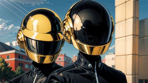 Daft Punk Digital Art 4K #2111n Wallpaper 4K HD
