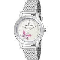 SWISSTONE Analog Stainless Steel Silver Plated Women's Watch (Pink Dial ...