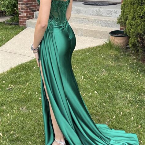 Women's Dress - Green - 4 – Emerald Green Prom Dress … - Gem