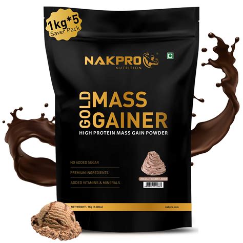 Buy Gold Mass Gainer - Best Muscle Mass Protein Powder Supplement ...