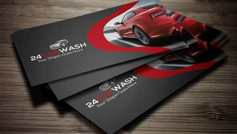 Car Wash Business Cards 的图像结果