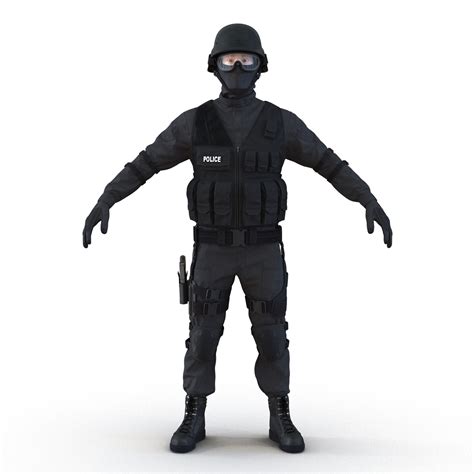3D model SWAT Man | 3D Molier International
