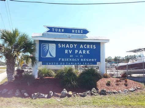 Shady Acres RV and Camping Park in Fort Myers Florida1 | Campground Views