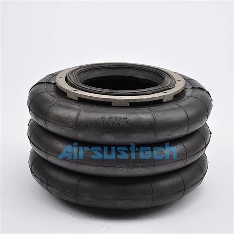 10′′x3 Rubber Bellows Industrial Air Springs with Flange - Auto Parts ...