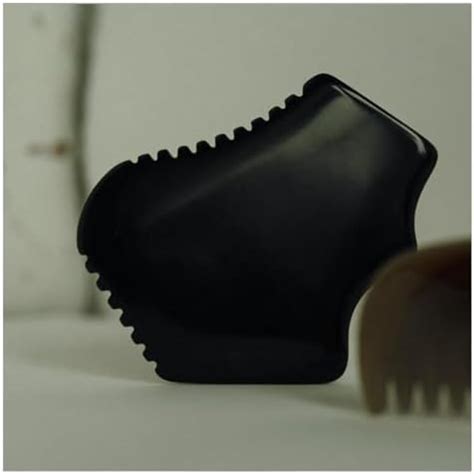 Natural Bian Stone Gua Sha Tool: Lymphatic Drainage Massage, Natural ...