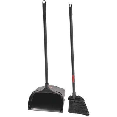 Rubbermaid 59JM15 Lobby Broom and Dust Pan Set | Imperial Supplies