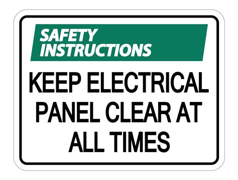 Electrical Panel Sign 的图像结果