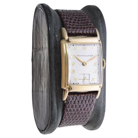 Wittnauer Art Deco Gold Filled Tank Style Watch Circa… - Gem