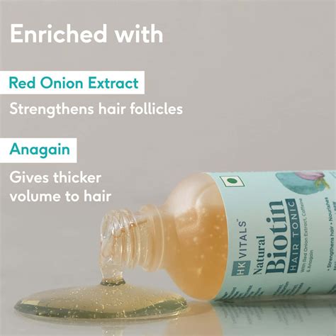 Buy HK VITALS BY HEALTHKART BIOTIN HAIR TONIC (50 ML) Online & Get Upto ...
