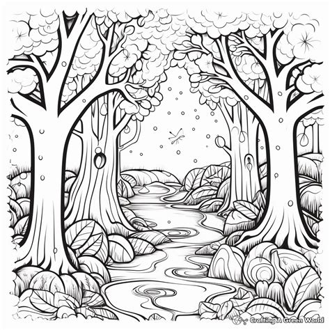 Free Coloring Pages Printable Nature