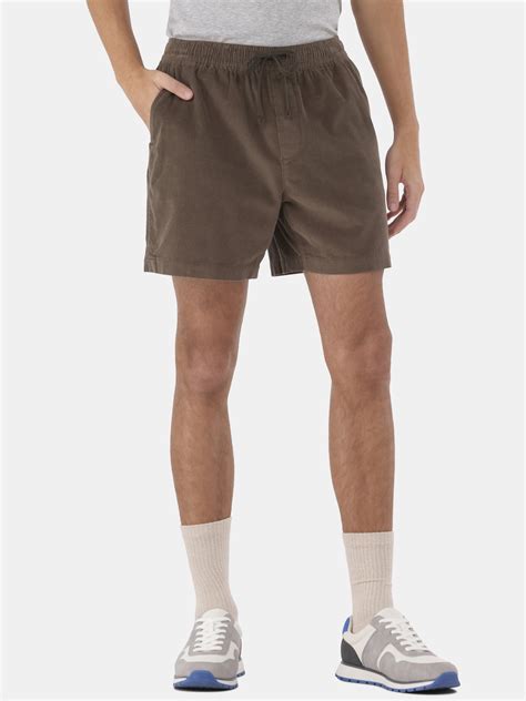 No Boundaries 6” Corduroy Shorts, Men’s and Big Men’s, Sizes XS-5XL ...