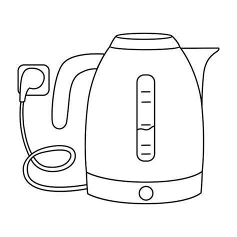 電気 鍋 を 染める ため の ソケット に 接続 し た | Premiumベクトル素材