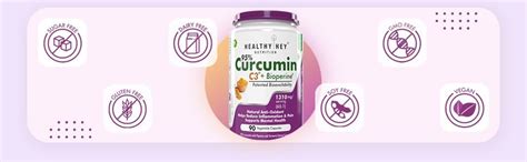 HealthyHey Nutrition Curcumin with Bioperine 1310mg (Ultra Pure ...