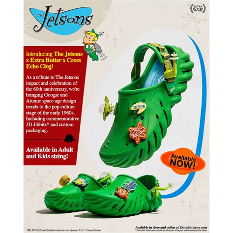 Extra Butter x The Jetsons x Crocs Echo Clog | Nice Kicks