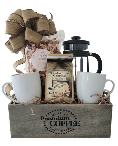 Coffee Break Gift Basket - Sun Valley Baskets & Gifts | Coffee gifts ...