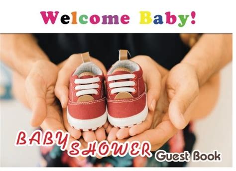 Baby Shower Guest Book: Signing & Advice & Wishes for Baby Book With ...