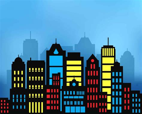Skyline Buildings Clipart