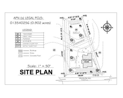 Image result for Building Permit Site Plan Example