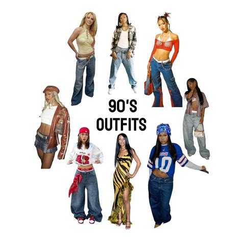 90s Fashion Trends 1990s Outfits